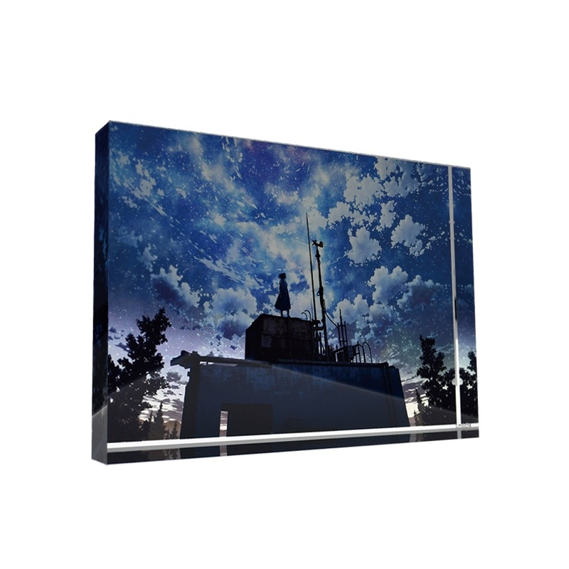 mocha アクリルオーナメント 風景イラスト 「それは心強くて」 mocha アクリルオーナメント 風景イラスト 「それは心強くて