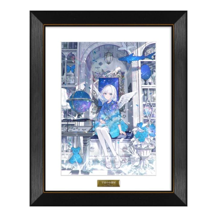 キャンセル分】［藤ちょこ］直筆サイン入りA4複製原画（宇宙の小部屋）