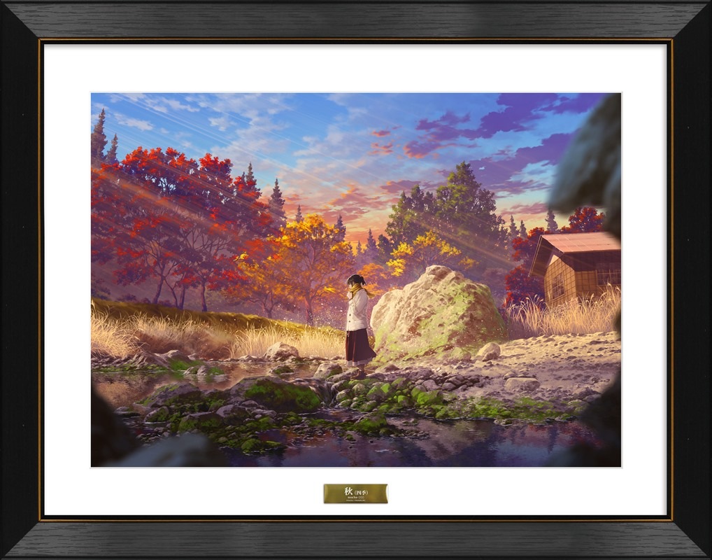 mocha］A4複製原画 秋（四季）