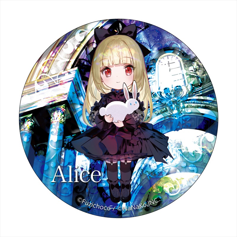 黒Aliceちゃん（缶バッジ）