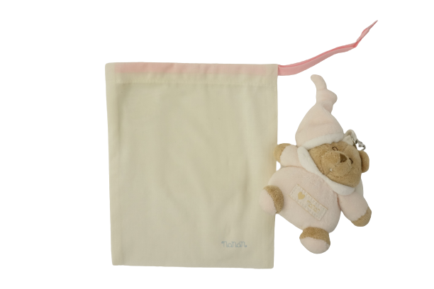 ミニ巾着andキーホルダー( ピンク) | 【PUCCIO プッチョシリーズ