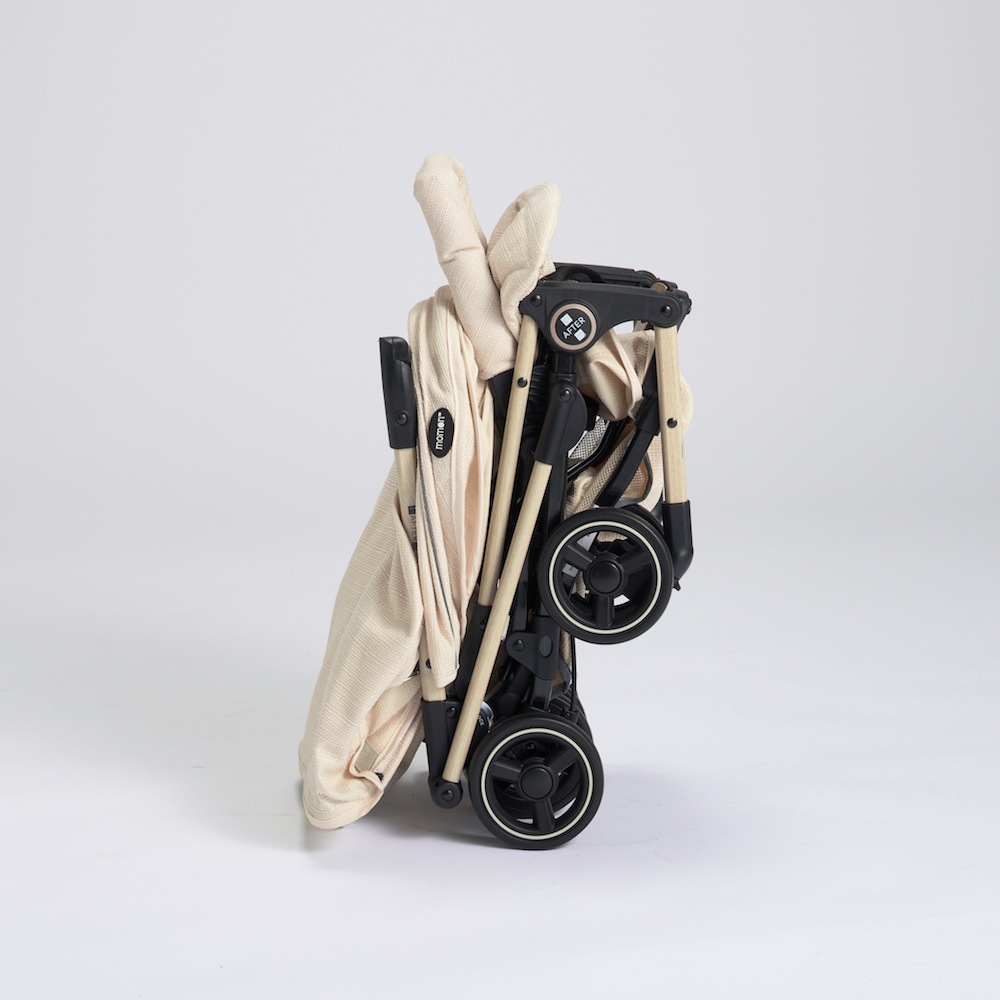 【定格6万4千円・新品】momon MINI AFTER ベビーカー MINIAFTER(ﾐﾆｱﾌﾀｰ)ベビーカー10周年特別セット | 【ベビーカー