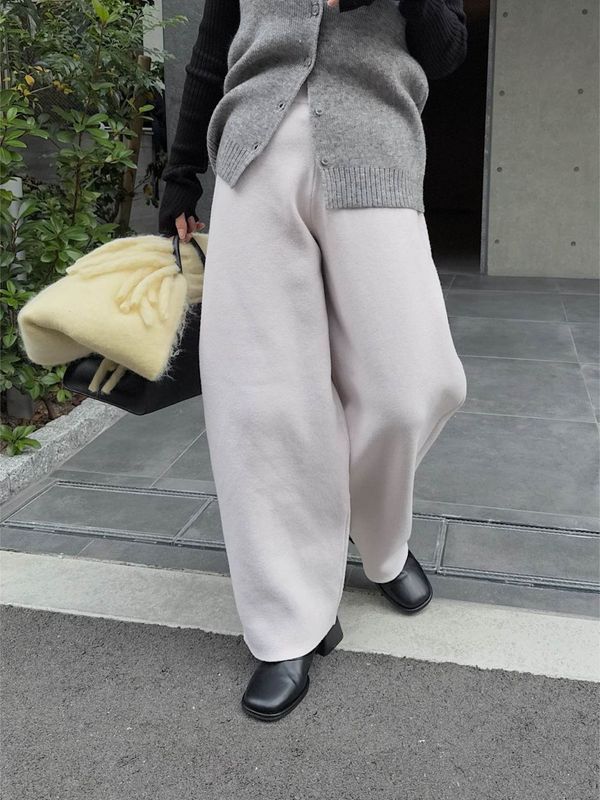 curve silhouette loose knit PT