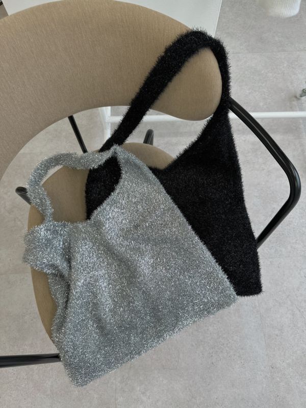 glitter tote bag