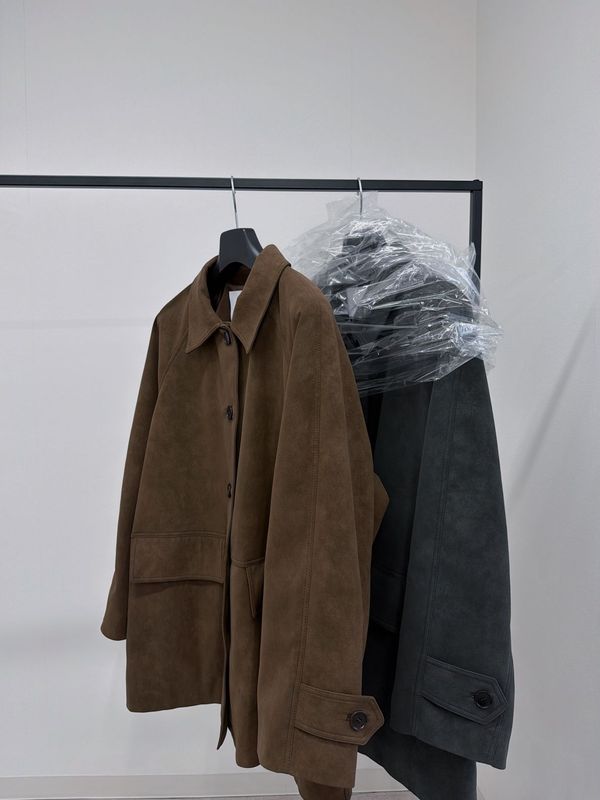 washed faux leather jacket