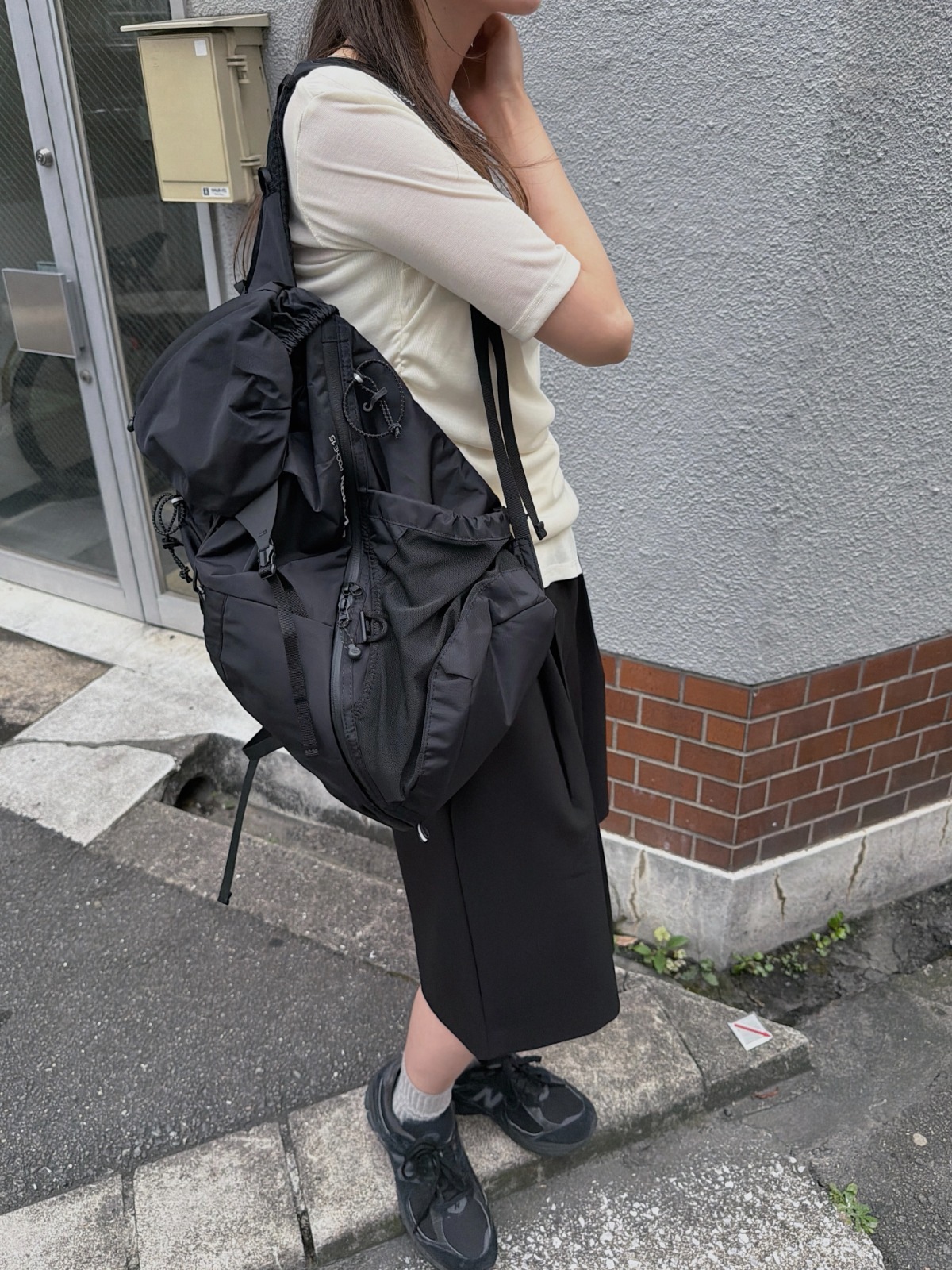 ツイルタックバミューダパンツ｜レディースボトムス｜nananamoe