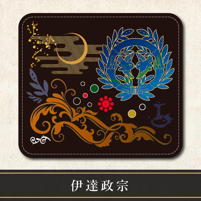 家紋レザーマウスパッド【全3種】 | 戦国グッズ,文具・生活雑貨