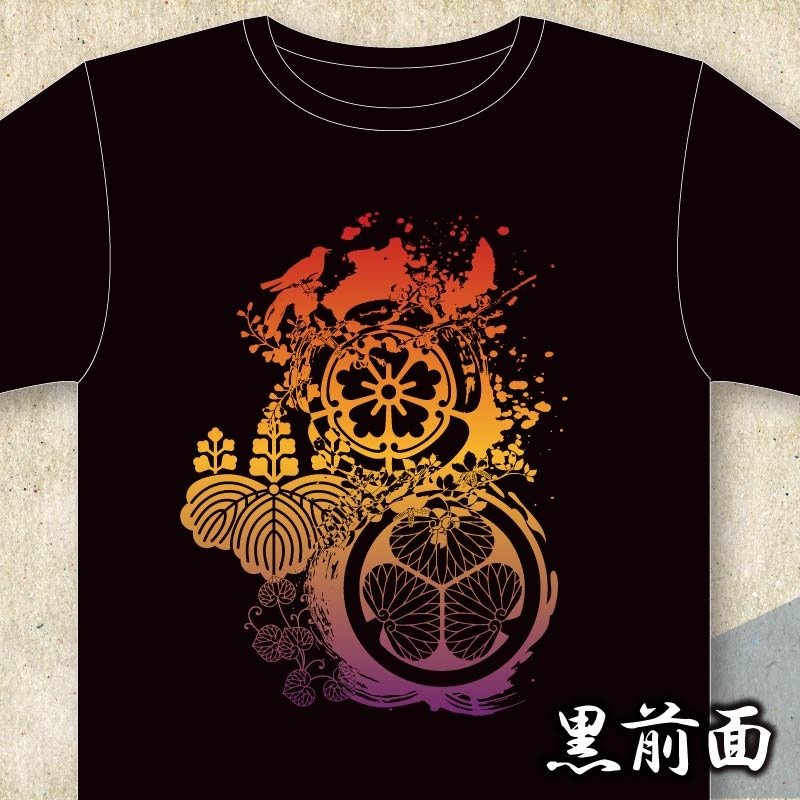 家紋Tシャツ 三英傑【S／M／L／XL】 | 戦国グッズ | | 歴史本舗