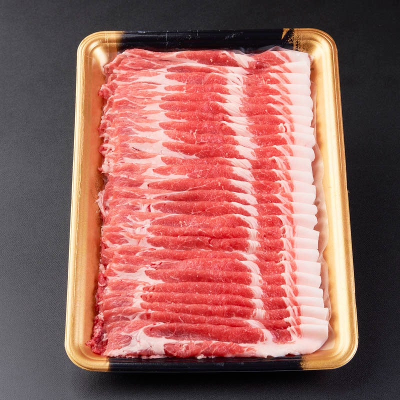 送料無料】鹿児島黒豚カタロースしゃぶ500g 【S-12】｜ナンチク公式