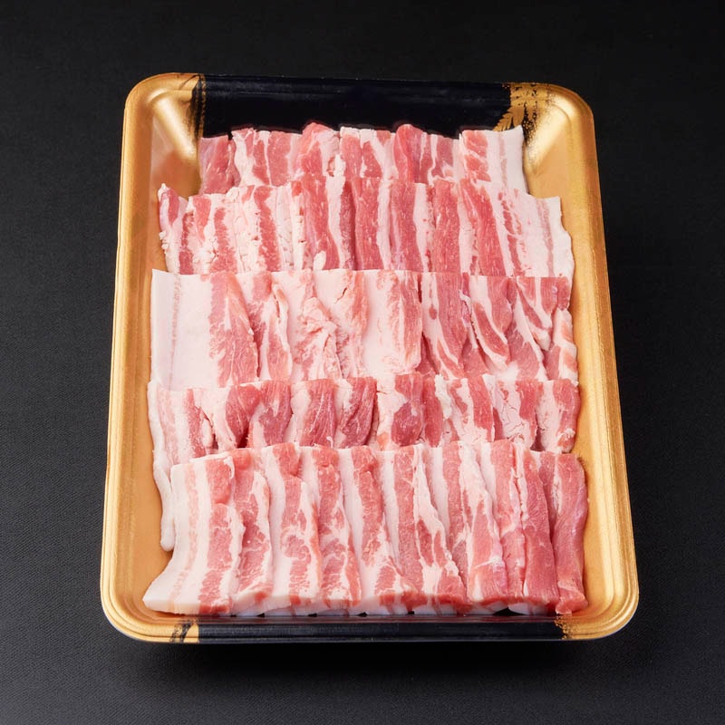 送料無料】鹿児島黒豚バラ焼肉500g 【S-11】｜ナンチク公式通販サイト