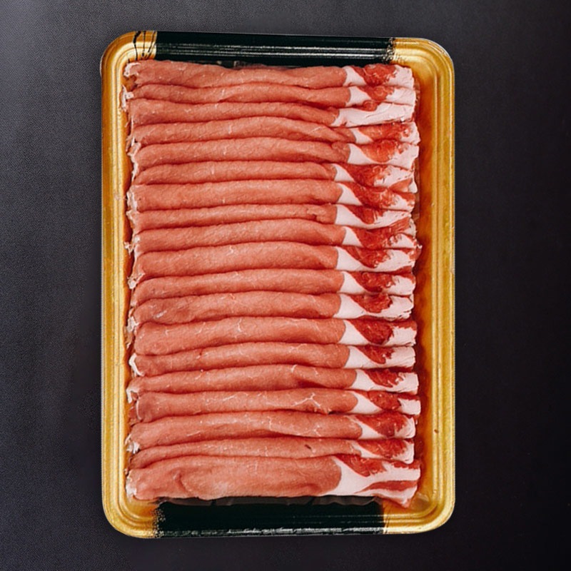 【送料無料】鹿児島黒豚ロースしゃぶしゃぶ 500g【S-21】