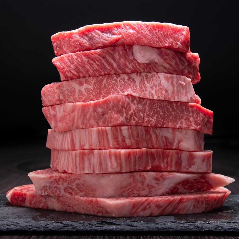 【送料無料】鹿児島黒牛 希少部位 厚切りステーキセット 3枚入 計500g 【S-19】