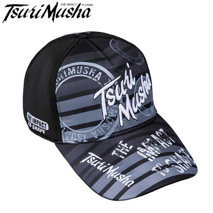 釣武者 3Dボーダーキャップ | ウェアー類,ウェアー,キャップ