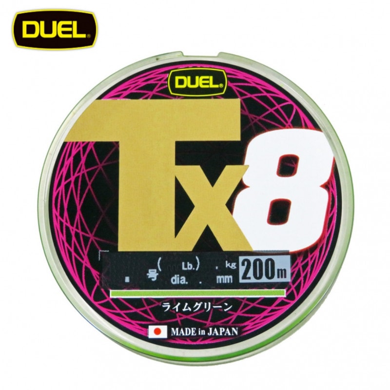 DUEL Tx8 ライムグリーン 200m | 道糸,ルアー | フィッシング