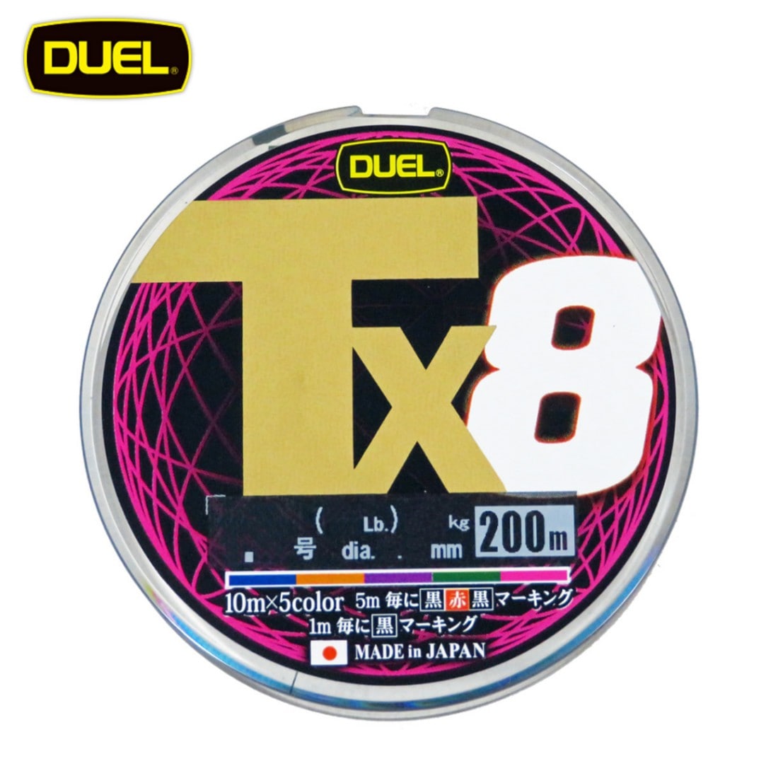 DUEL Tx8 5カラー 200m | 道糸,ルアー | フィッシング＆レジャー ナニワ