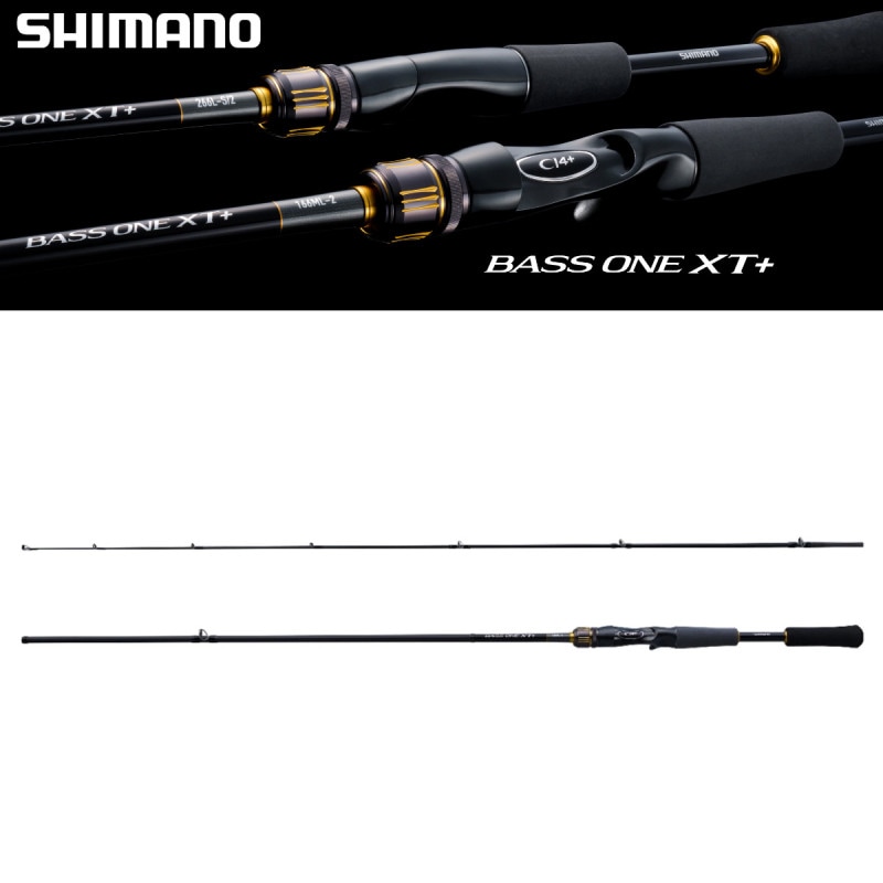 シマノ バスワンXT+ ベイト 166MH-2 | 竿・ロッド,ルアーロッド,バス