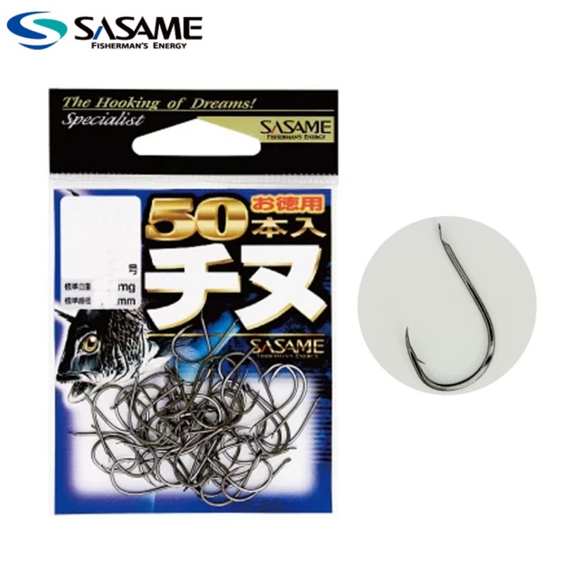 ささめ針 チヌ 徳用50本入 黒 5号 | ハリ・仕掛け,磯 | フィッシング