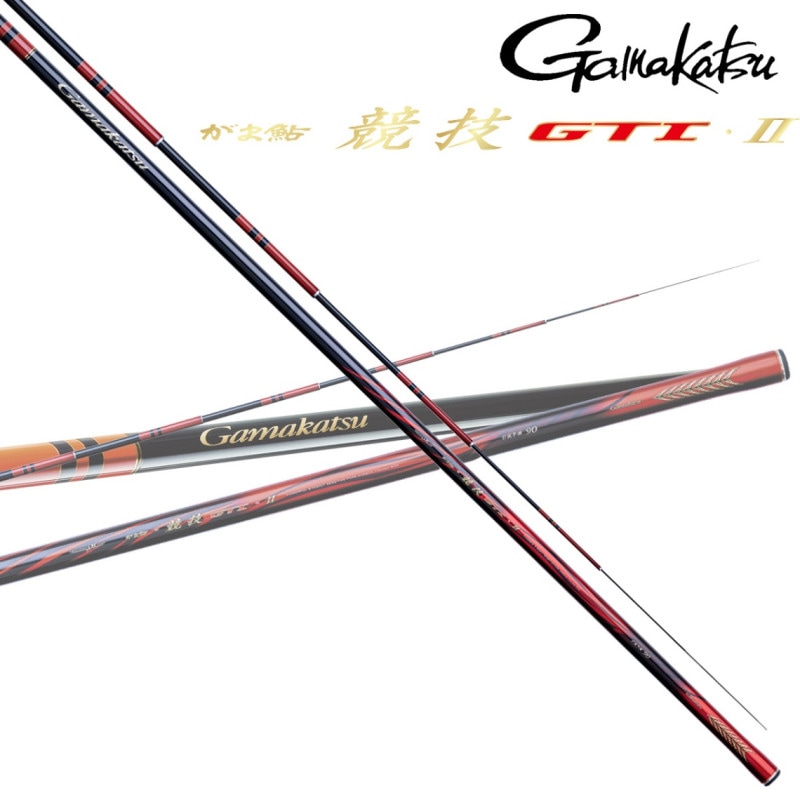 がま鮎　Vintage V-II 引抜早瀬 81 鮎竿 がまかつ がまかつ がま鮎 競技GTI2 引抜早瀬 8.5m | 鮎特集,鮎竿