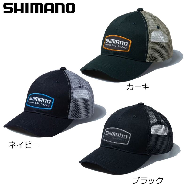 ヘイワ キャップ シンムラヤマ Delicate unit シマノ ワッペンハーフメッシュキャップ CA-081Z | ウェアー類