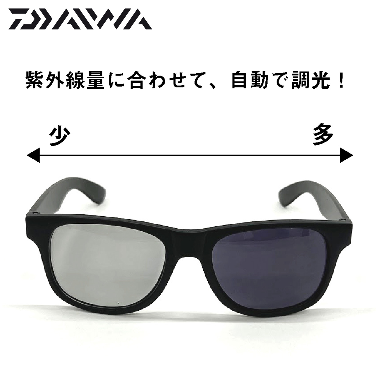 ダイワ トリアセテート調光偏光グラス DN-8065H | ウェアー類,偏光