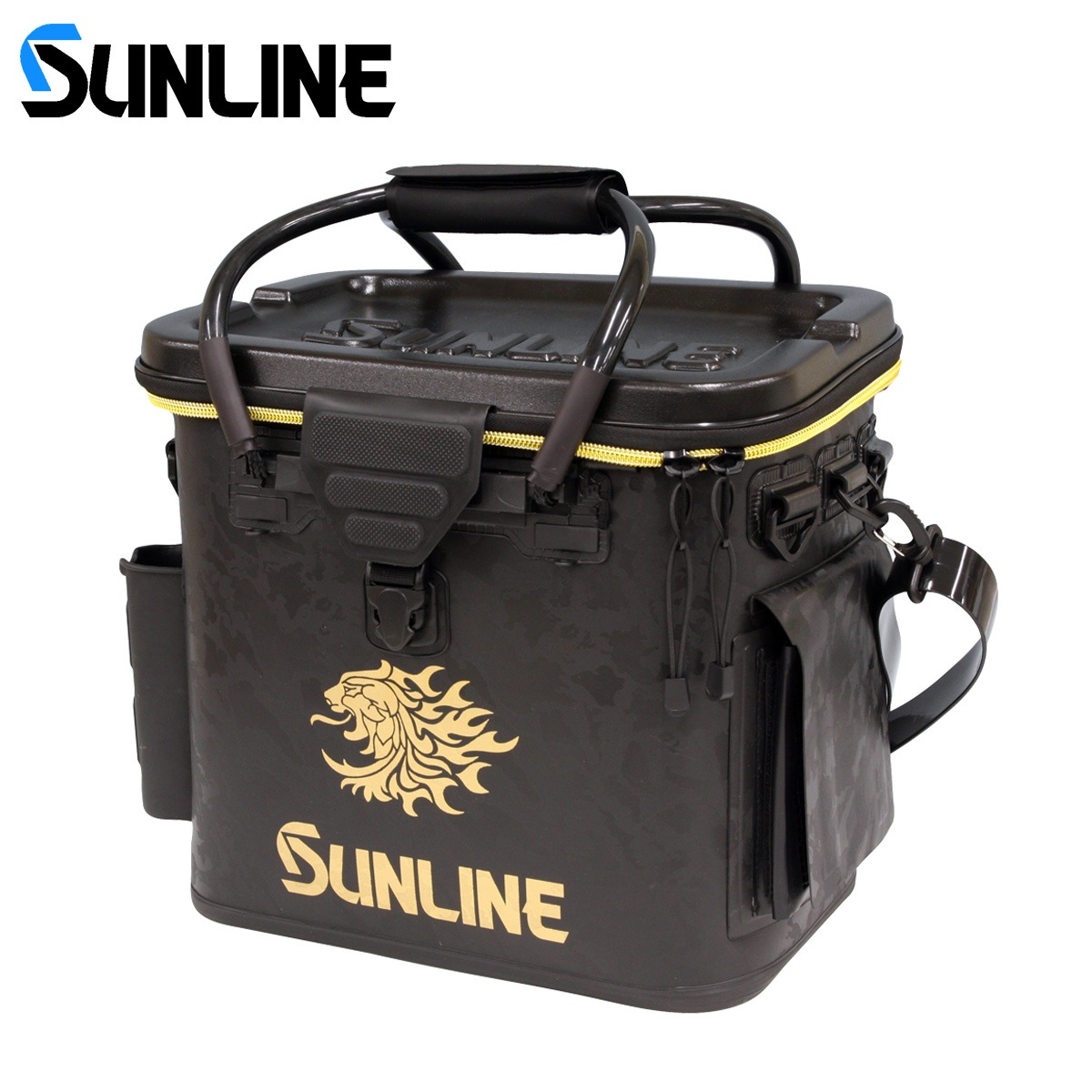 サンライン 獅子タックルバッグ SFB-0634　中古未使用 サンライン 獅子タックルバッグ SFB-0634（ブラック） 未使用品