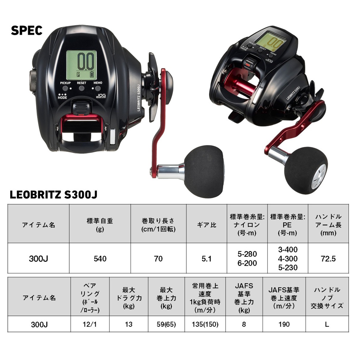 ダイワ 26 レオブリッツ S300J | リール | フィッシング＆レジャー ナニワ