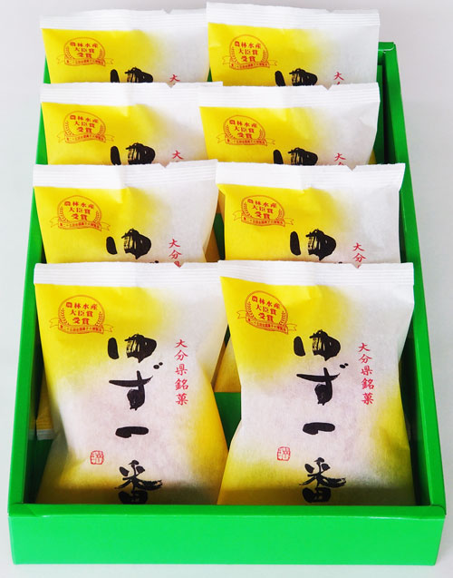 大分県銘菓 ゆず一番 （8個入） | 農林水産大臣賞 ゆず一番 | 南光物産