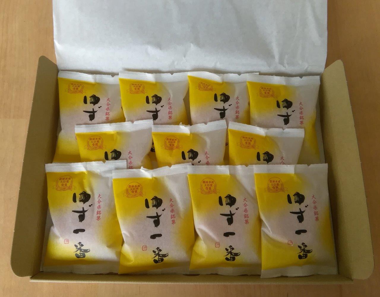 メール便/送料込】大分県銘菓 ゆず一番 11個セット | 『ゆうパケット