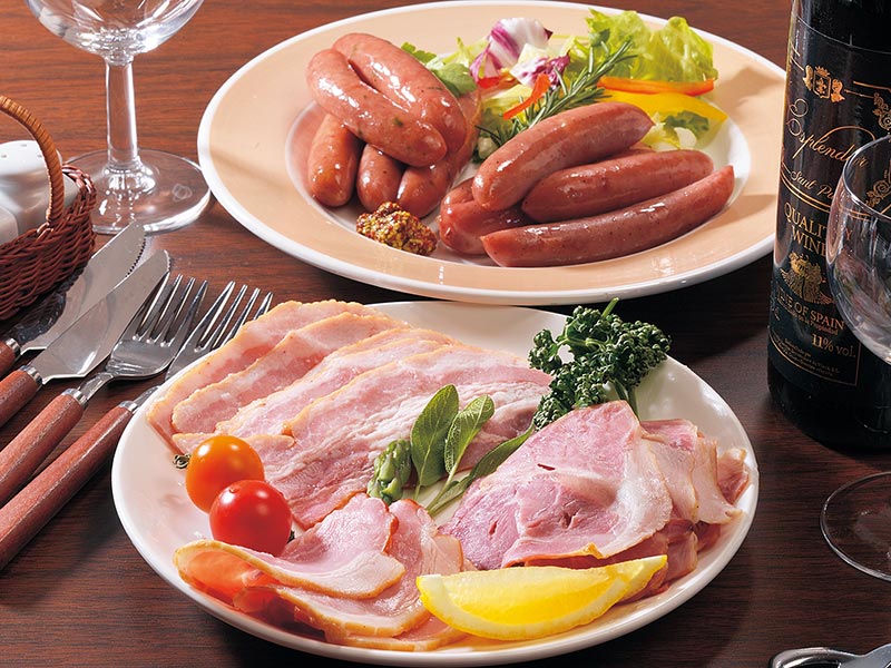 佐助豚「佐助」ハム5点セット | すべての商品 | なにゃーと物産