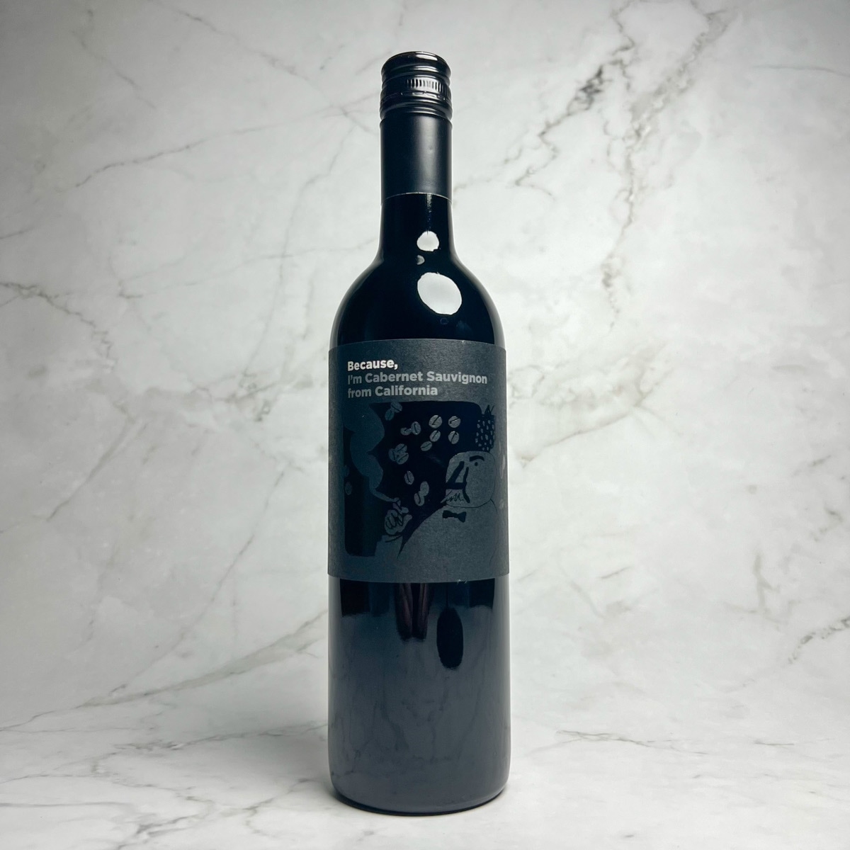 ビコーズ アイム カベルネソーヴィニヨン フロム カリフォルニア NV（アメリカ カリフォルニア 750ml）【甘く濃い肉料理◎】