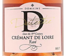 ドメーヌ・デュテルトル クレマン・ド・ロワール・ロゼN.V.（フランス ロワール 750ml）【味わいのバランス◎】