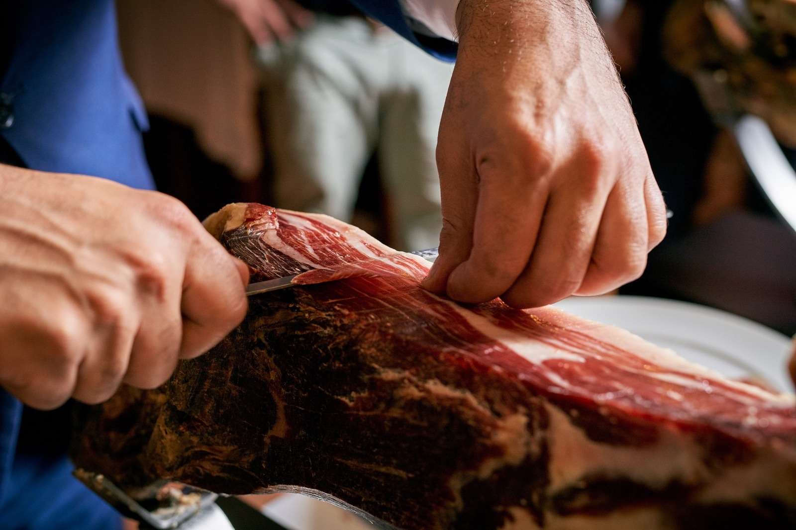 【世界初EUオーガニック】ハモンセボ・デ・カンポ 100%純血統イベリコ豚 生ハム【食感の良さ◎】