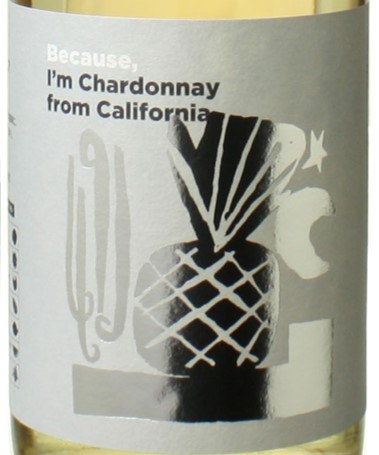 ビコーズ アイム シャルドネ フロム カリフォルニア NV（アメリカ カリフォルニア 750ml）【トロピカルアロマ◎】