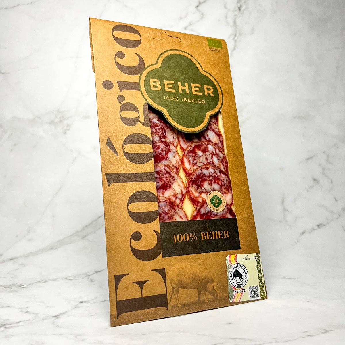 【世界初EUオーガニック】サラミ・ベジョータ 100%純血統イベリコ豚 BIO【脂の口溶け◎】