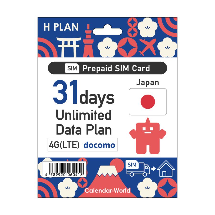 日本国内用プリペイドSIMカード JPSIM AIR 30日間day無制限プラン SIMピン付(nano/micro/標準SIMマルチ対応)