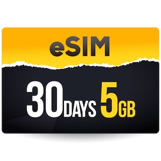 【eSIM】【日本国内向け】CALENDAR eSIMプリペイドプラン 30日5GBプラン[Mプラン] 期間内使い切りプラン※iOS端末のみ自動認識可能※