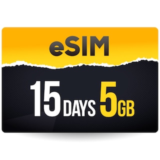 【eSIM】【日本国内向け】CALENDAR eSIMプリペイドプラン 15日5GBプラン[Mプラン] 期間内使い切りプラン※iOS端末のみ自動認識可能※