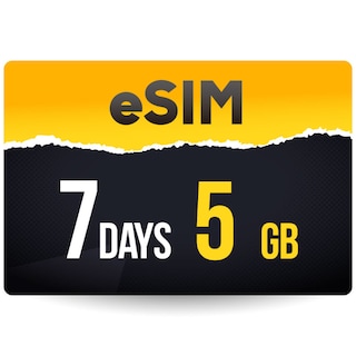 【eSIM】【日本国内向け】CALENDAR eSIMプリペイドプラン 7日5GBプラン[Mプラン] 期間内使い切りプラン※iOS端末のみ自動認識可能※