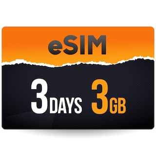 【eSIM】【日本国内向け】CALENDAR eSIMプリペイドプラン 3日3GBプラン[Mプラン] 期間内使い切りプラン※iOS端末のみ自動認識可能※