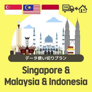 シンガポール/マレーシア/インドネシアで使えるプリペイドSIMカード/データ使い切りプラン