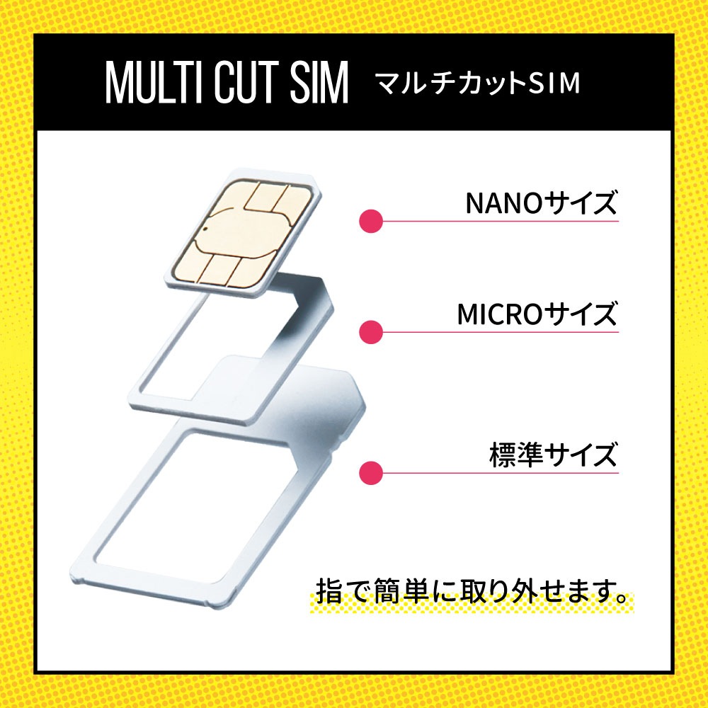 CALENDAR SIMカード 180日100GBプラン[Mプラン] 期間内使い切りプラン