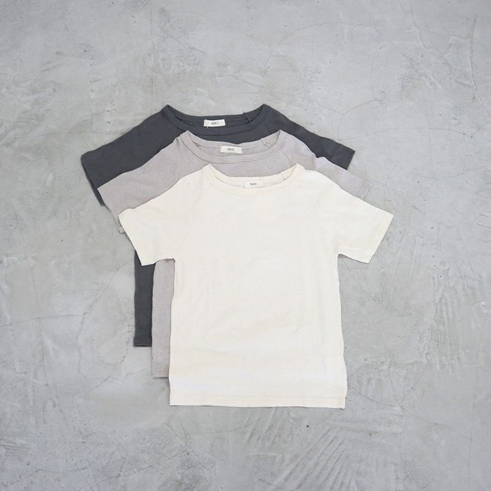 NARU(ナル) ムラ糸リサイクル天竺ラグランＴシャツ 648002