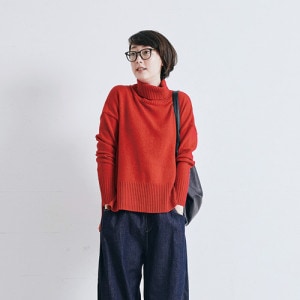 NARU(ナル) タスマニアラムコモドニットタートル 650601