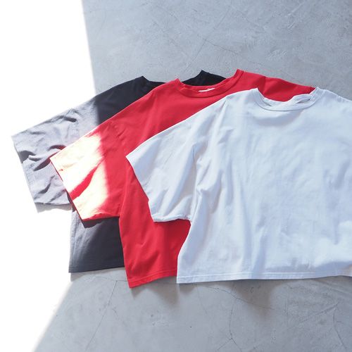 NARU(ナル) クラシック天竺 ワイドスリーブシャツ 648030