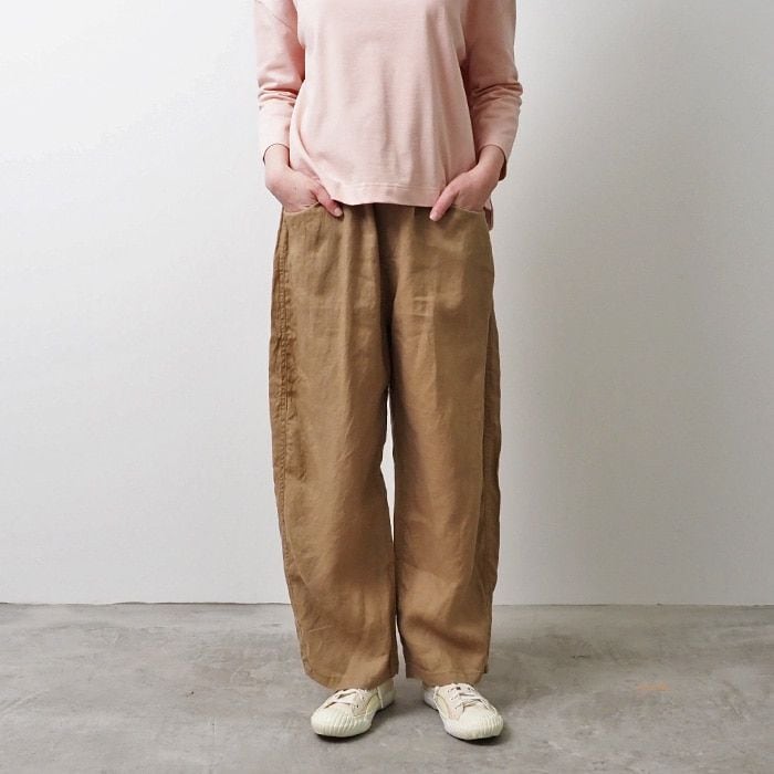 NARU　ストレッチ　ワイドパンツ　秋冬　レディース ボトムス,パンツ 日本製 レディース