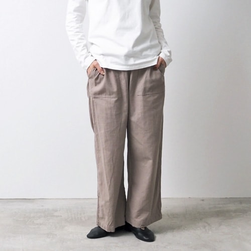 NARU(ナル) ソフトリネンコットンベイカーパンツ 651801