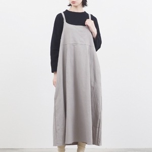 NARU(ナル) シーチングハンドワッシャー サロペットスカート 655840