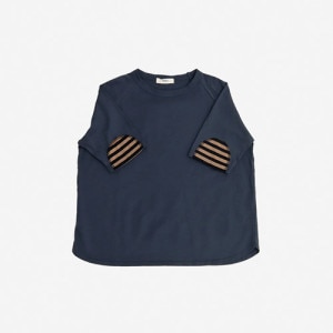 新色入荷！NARU(ナル) クラシック天竺 エルボーパッチT 655000BE