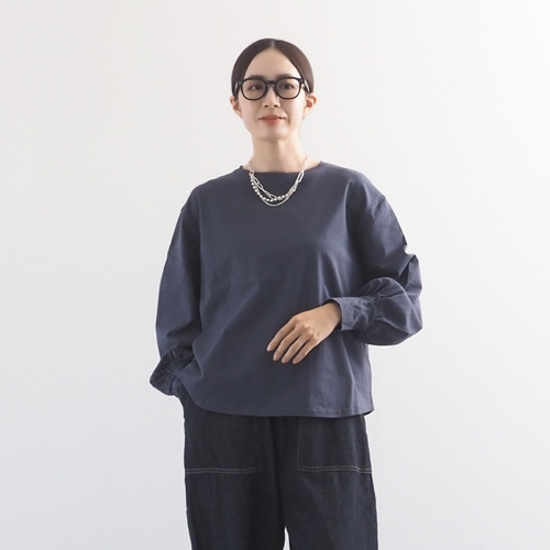 【WEB限定】NARU(ナル) クラシック天竺ラウンドプルオーバー 6WEB4C01BF