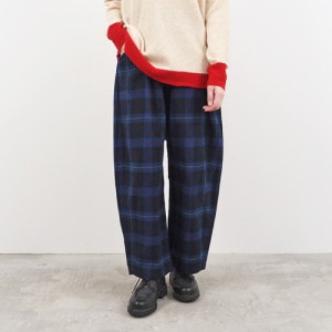 NARU(ナル) Nishiwakiフランネルチェック ノッポパンツ 650839